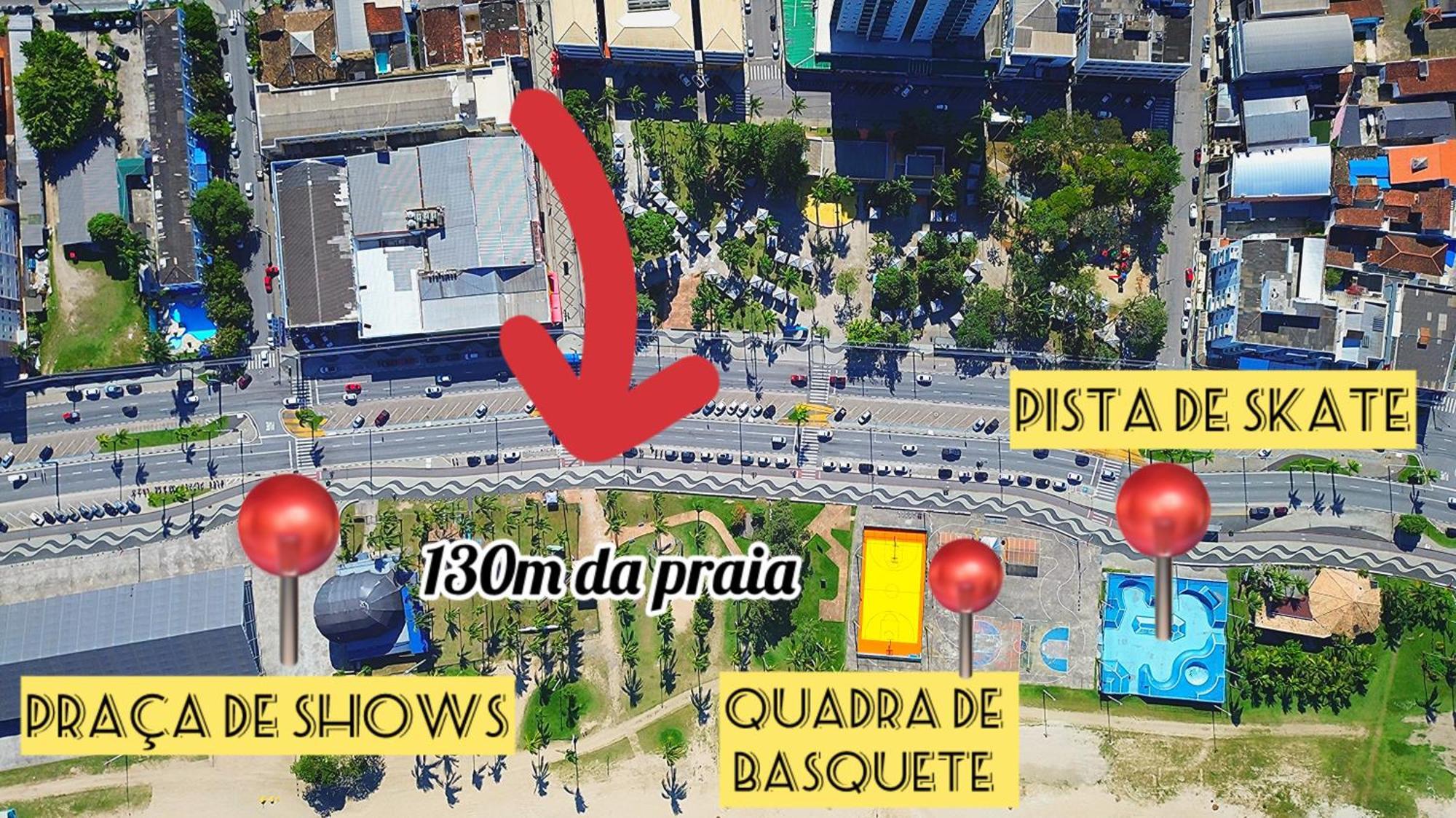 Apartamento No Centro De Caraguatatuba. Buitenkant foto